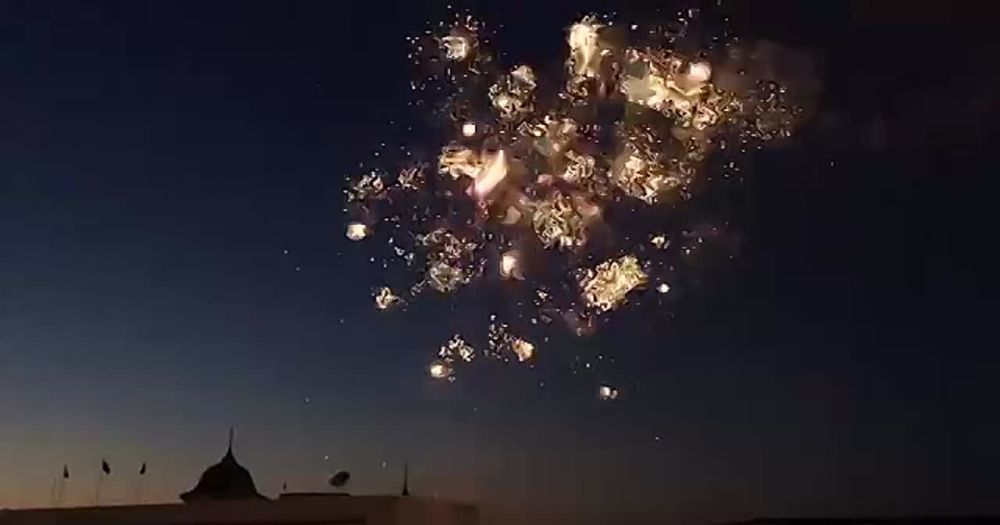 Праздничный салют в Бендерах