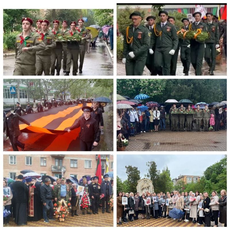 Сегодня, в Великий день памяти и скорби в нашем городе состоялись митинг, заупокойная лития и церемония возложения цветов