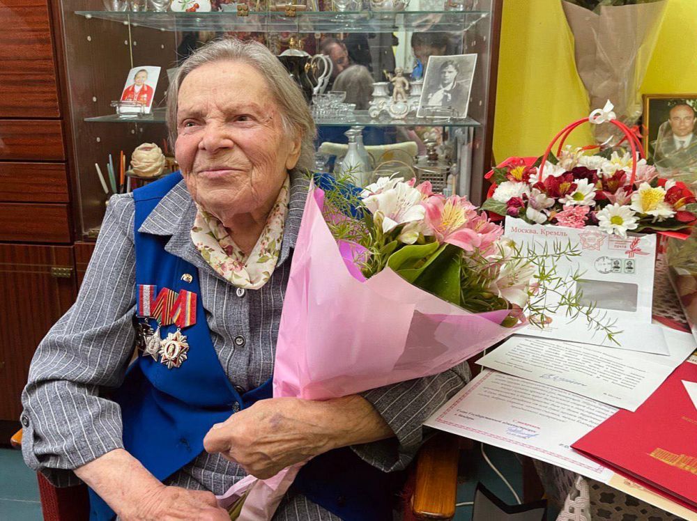 Анастасии Мадюжиной из Бендер сегодня исполнилось 100 лет