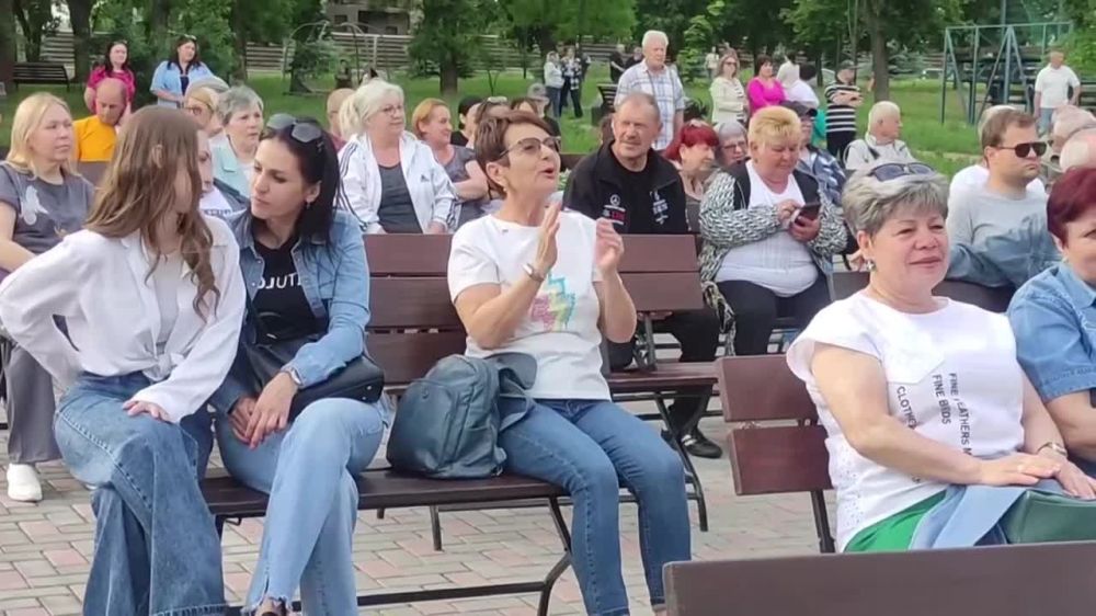 Ретро-вечер в дубоссарском парке Энергетиков