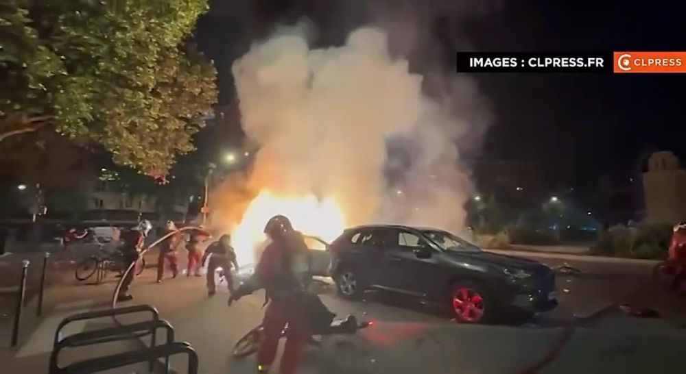 Во Франции во время празднования победы ПСЖ произошло 692 пожара