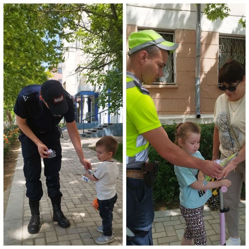 В честь Дня защиты детей сотрудники МВД подарили детям радость и улыбки!