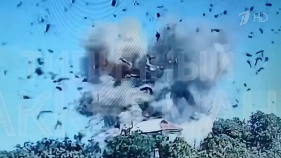 В Одесской области горят склады с оружием и пункты дислокации боевиков