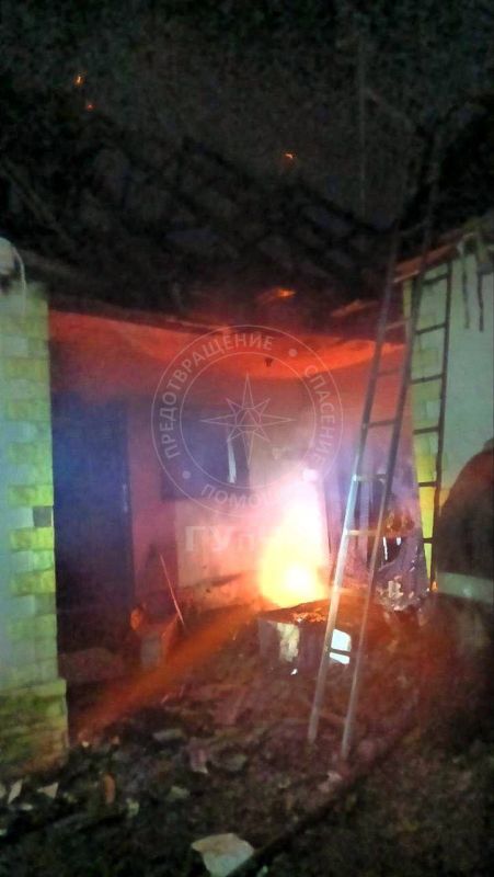 Накануне в Дубоссарах из-за непотушенной сигареты горел дом