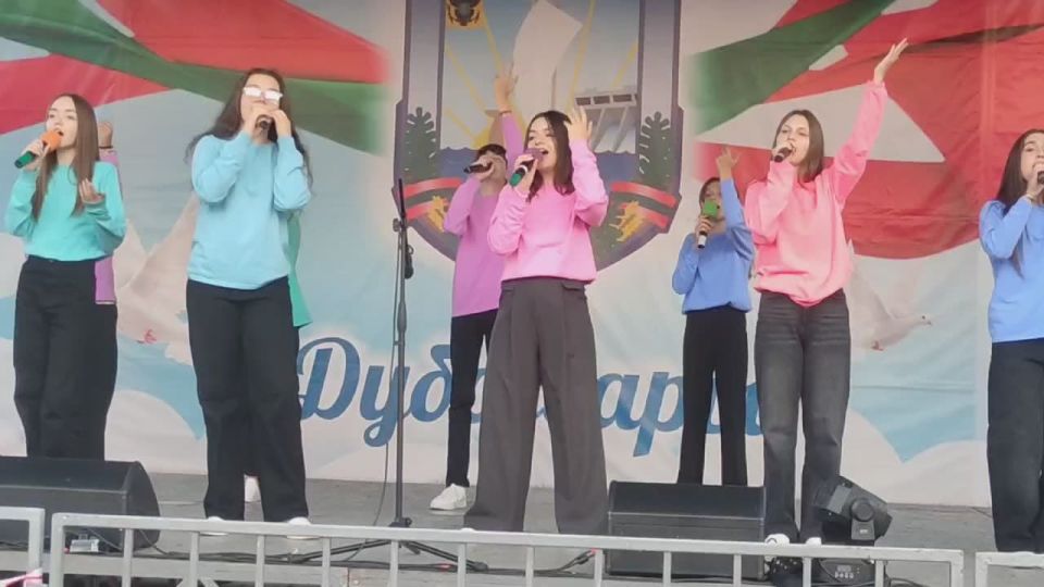 В Дубоссарах тоже праздничный концерт