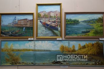 Юбилейная выставка приднестровского художника Игоря Нирши открылась в Дубоссарах