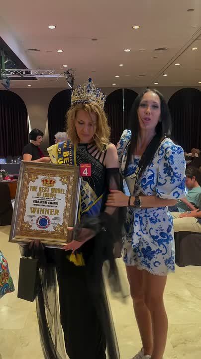 Елена Муляр из Рыбницы стала «Лучшей моделью в Европе»