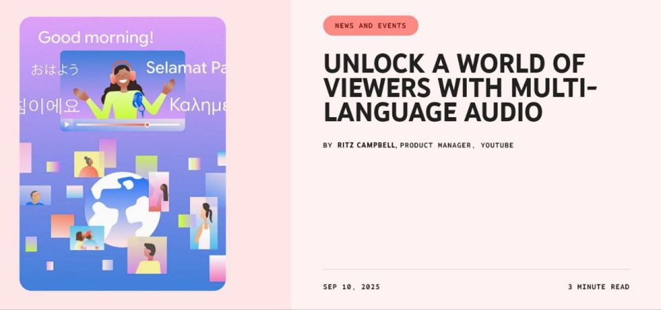 YouTube ��������� ������� ��������������� ������� �� ������� � ��� 30 ������ ��� ���� �������