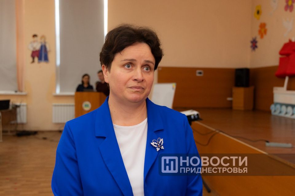 Наталья Рознерица работает в молдавской школе № 3 в Дубоссарах уже 25 лет