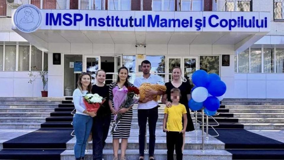 Счастье привалило: В Кишиневе родился богатырь – малыш появился на свет весом более 5 килограммов