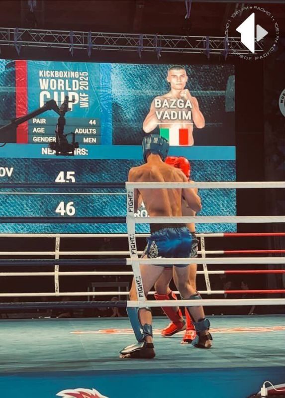 Дубоссарец Вадим Базга завоевал серебро на Кубке мира по кикбоксингу