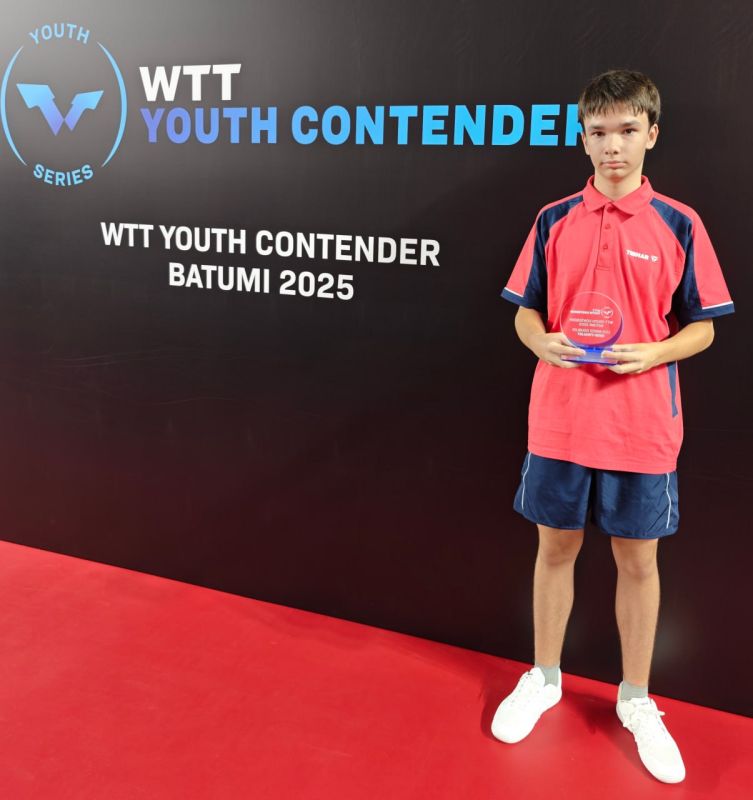 Первая медаль приднестровских теннисистов на турнирах WTT