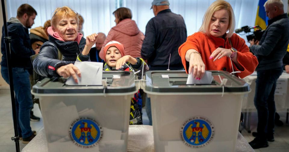 Парламентские выборы стартовали в Молдавии