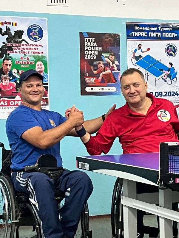 Завершился второй этап соревнований паратенисистов «Тирас Лига ПОДА»