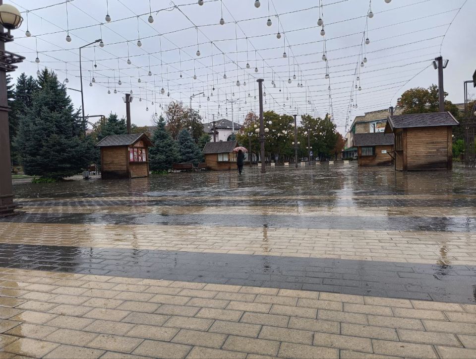 Последний день сентября нас встречает дождём