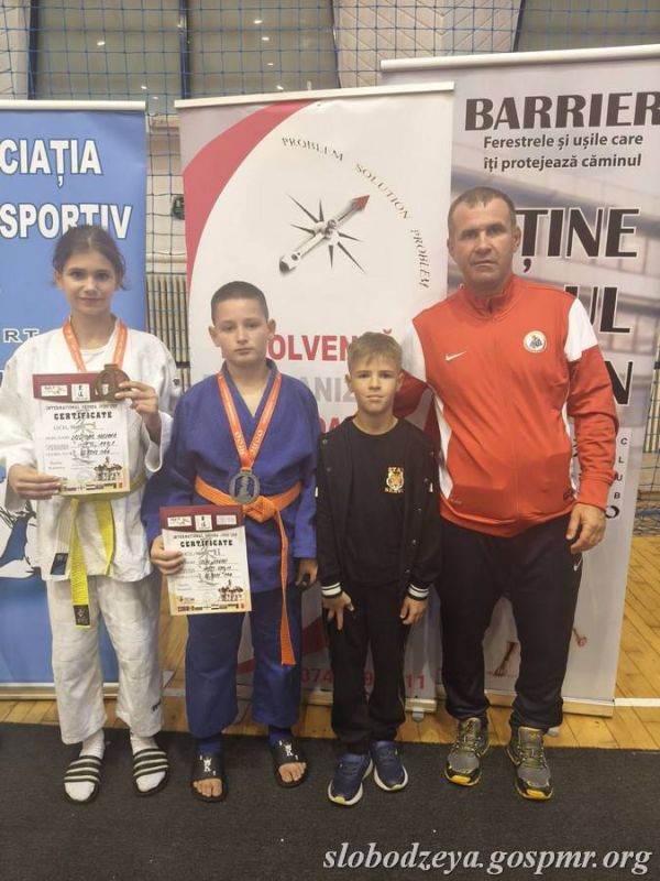 Слободзейские дзюдоисты Адриана Кричмарь и Сергей Колак завоевали «золото» и «серебро» на международном турнире в Румынии