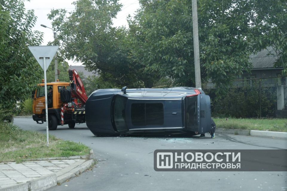 ДТП в Тирасполе: переулок Курганный и улица Горького