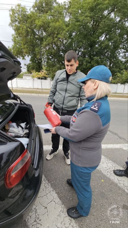 Профилактическая операция «Огнетушитель»: в Приднестровье проверяют авто на пожарную безопасность