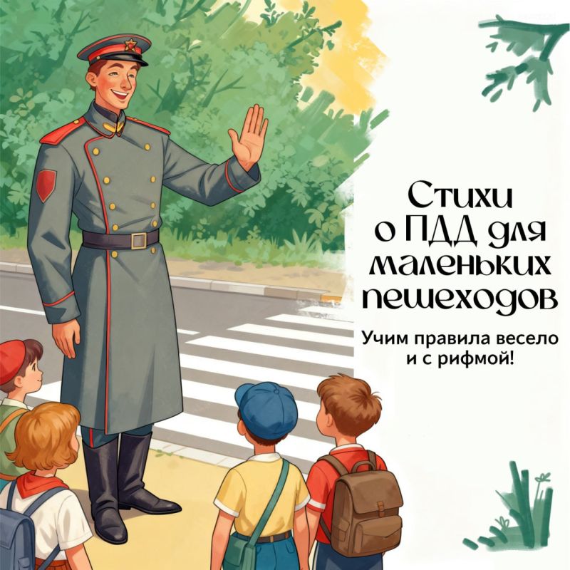Как сделать изучение ПДД весёлым и запоминающимся? Конечно, с помощью стихов!