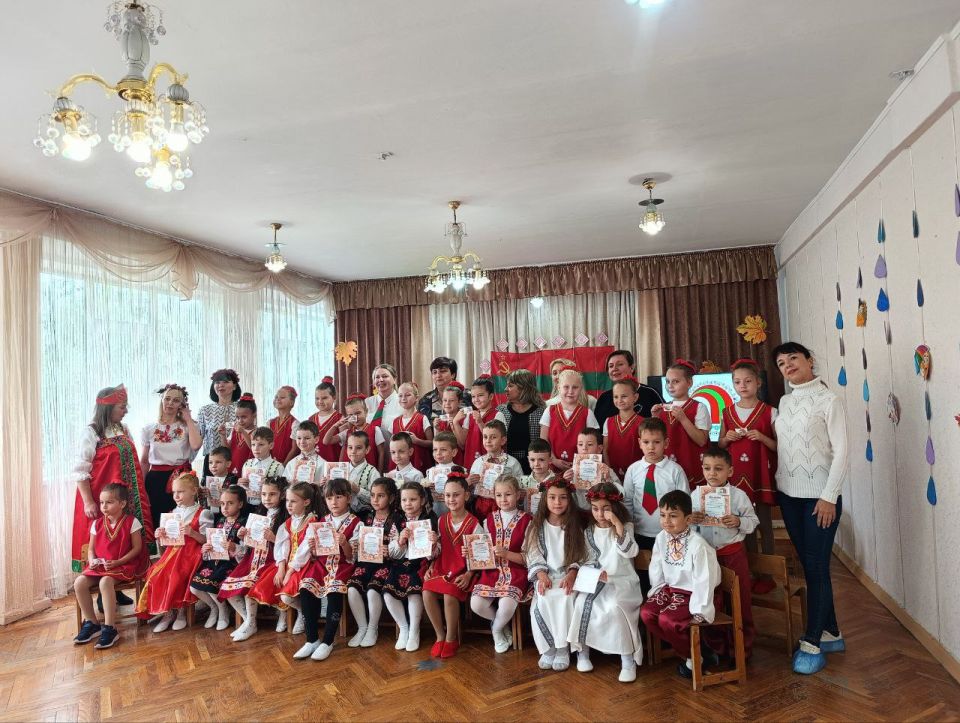 В Бендерском Центре развития ребёнка №35 прошло закрытие недели «Приднестровье в детских сердцах»