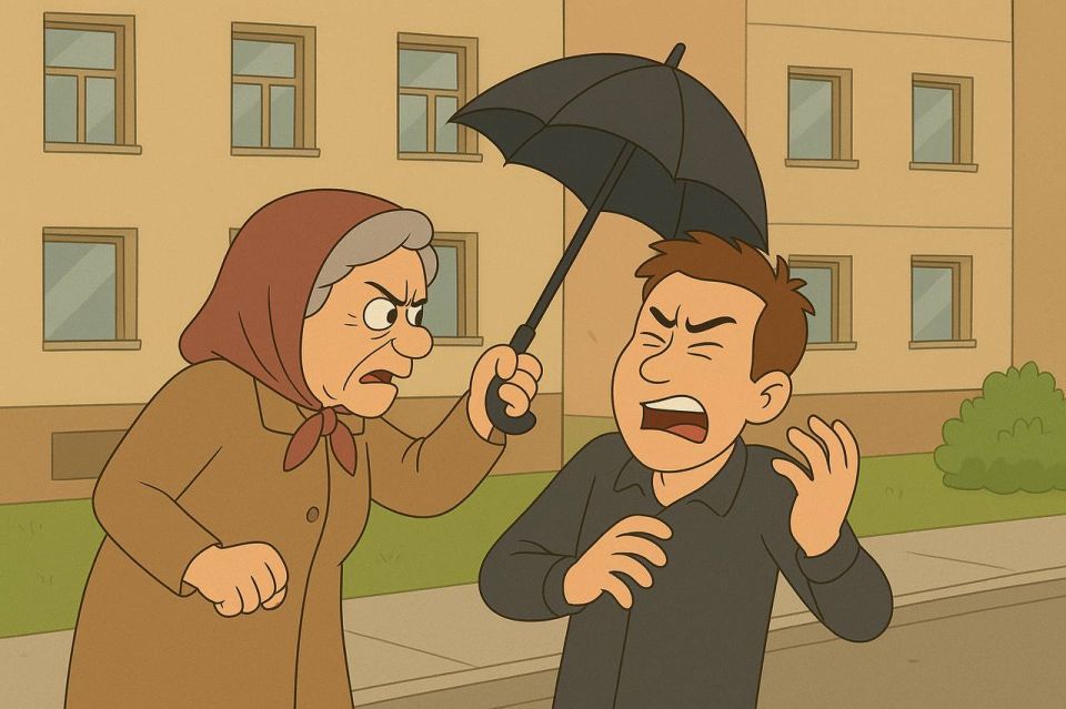 Еще одна драка, только уже в Бендерах: на собрании жильцов дома мужчина получил зонтом по голове