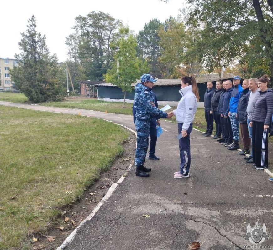 Осенний кросс в кадетском корпусе