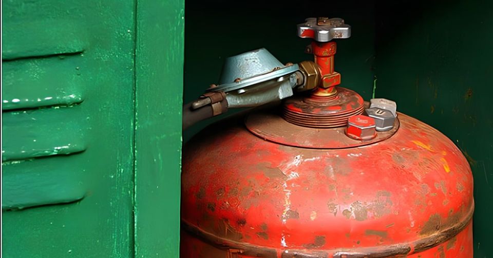 Мужчина принес газовый баллон в подъезд дома в Бендерах и поставил на первом этаже