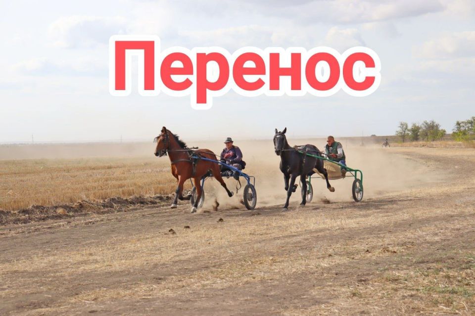 Бега орловских рысаков в Малаештах перенесли