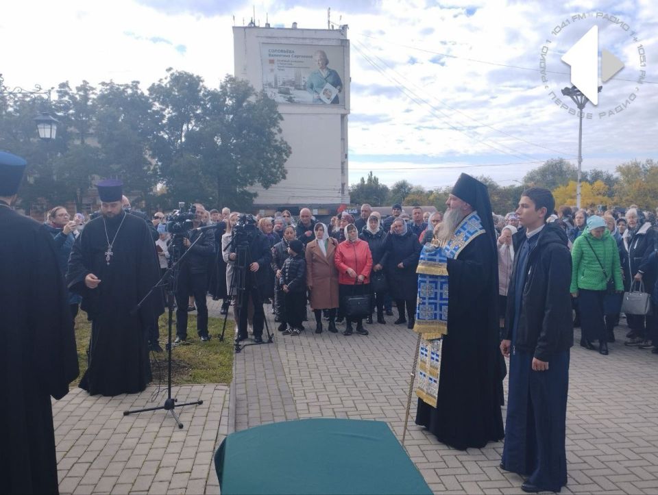 Молебен в честь Покрова божией Матери в столице