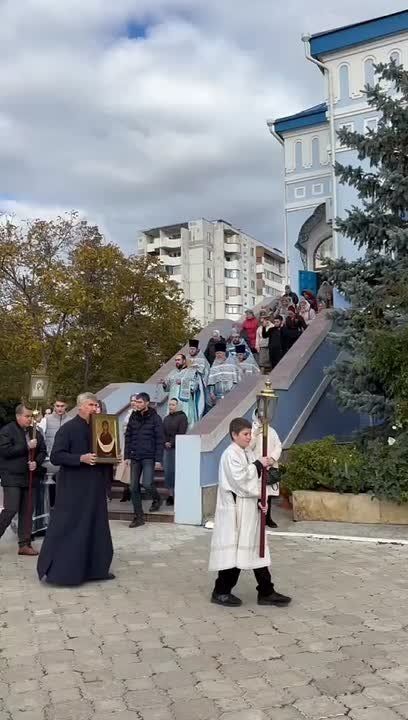 Крестный ход в Тирасполе – вокруг храма Покрова Пресвятой Богородицы