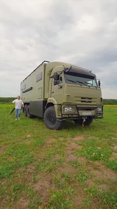 КамАЗ показал автодом стоимостью 25 млн рублей — альтернатива квартире в Москве