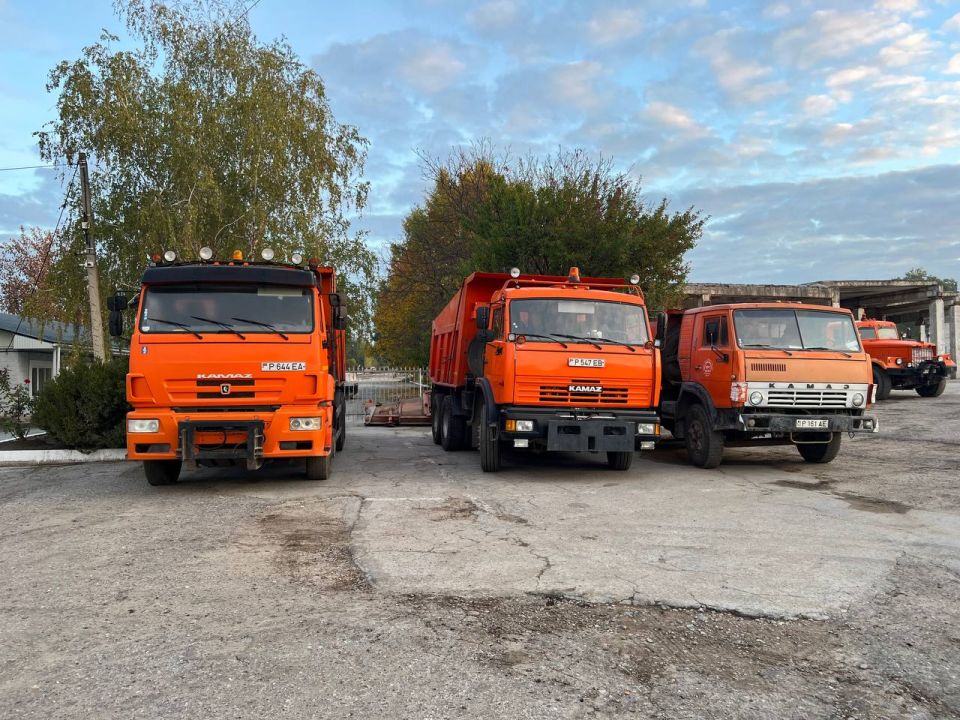 В Рыбнице подготовили на зиму 4 тысячи тонн песка и 100 тонн соли