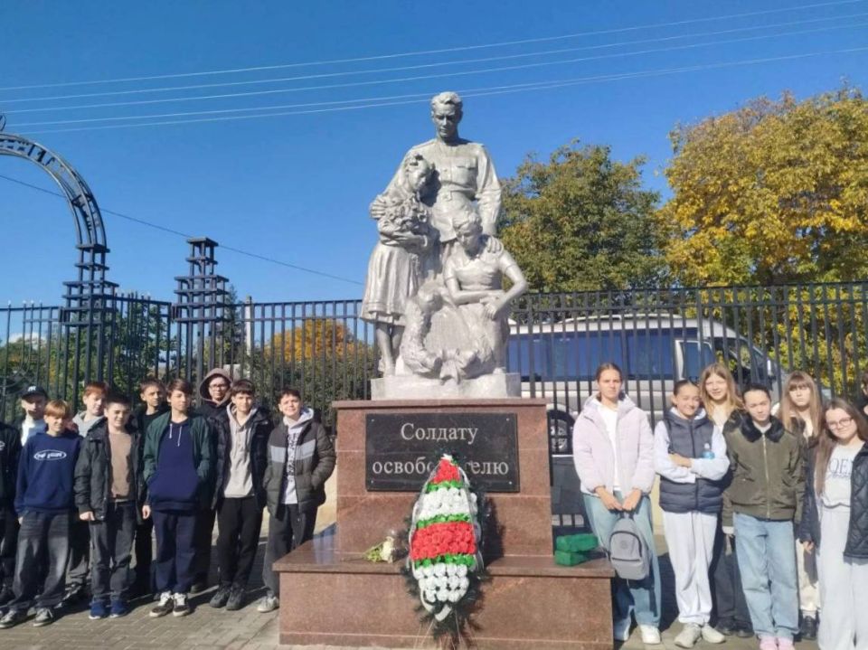 Бендерские школьники на экскурсии в Дубоссарах