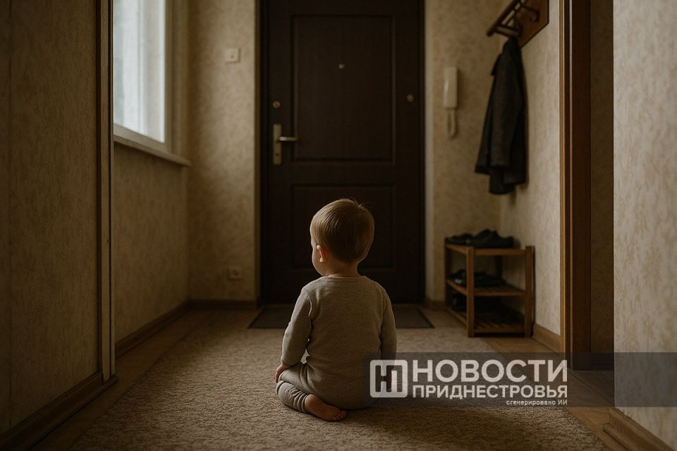 Захлопнулась дверь — а внутри ребёнок