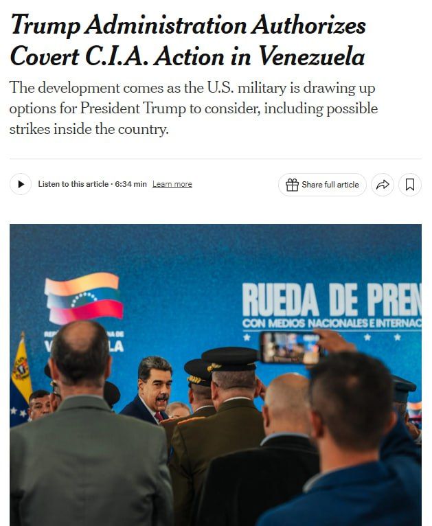 ������������� ������ ��������� ��� ��������� ������ �������� � ��������� ��� �������� ������, � The New York Times �� ������� �� ������������ ����������