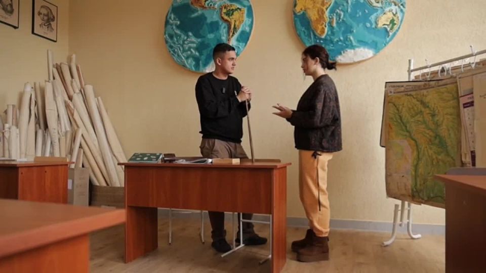 Студент из Тамбова Артемий приехал в Приднестровье, чтобы тут отучиться на географа в ПГУ