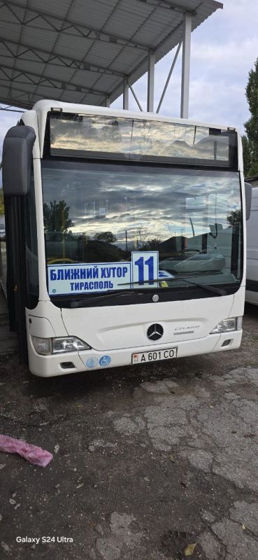 Автобус 37 посадочных мест и 57 стоячих начнет курсировать между Ближним хутором и Тирасполем с понедельника