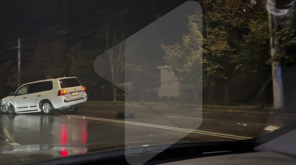 Серьёзная авария в районе «Колкотового рынка» в Тирасполе