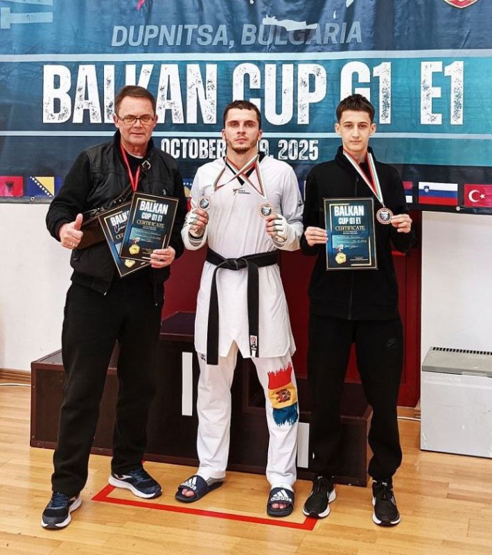 Приднестровские тхэквондисты вернулись с медалями из Болгарии