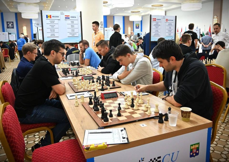 Молдавские шахматисты заняли 30 место на командном чемпионате Европы