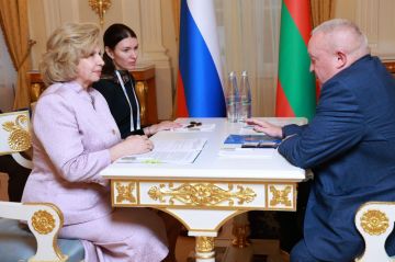 Татьяна Москалькова: На полях Евразийского Альянса омбудсменов провела рабочую встречу с Уполномоченным по правам человека в Приднестровской Молдавской Республике Вячеславом Косинским
