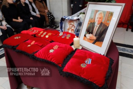 В Приднестровье простились с президентом Союза промышленников, аграриев и предпринимателей Юрием Чебаном