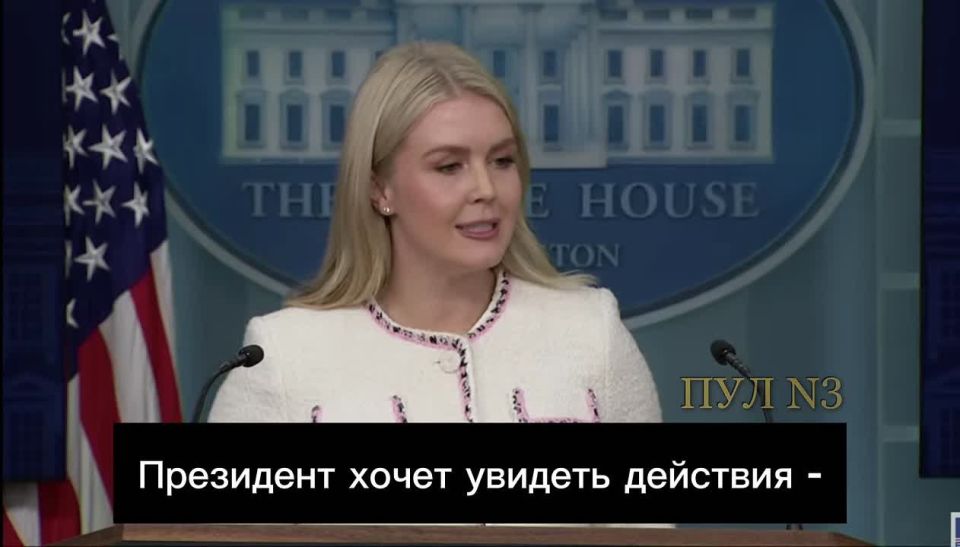 Пресс-секретарь Белого Дома Левитт - о причинах отмены встречи в Будапеште: