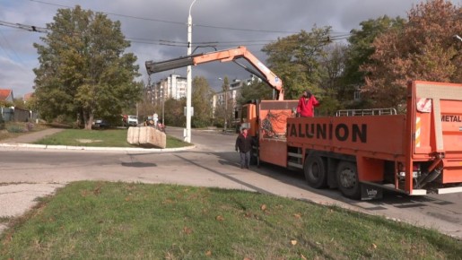 На улице Тамары Кручок — ремонт дороги