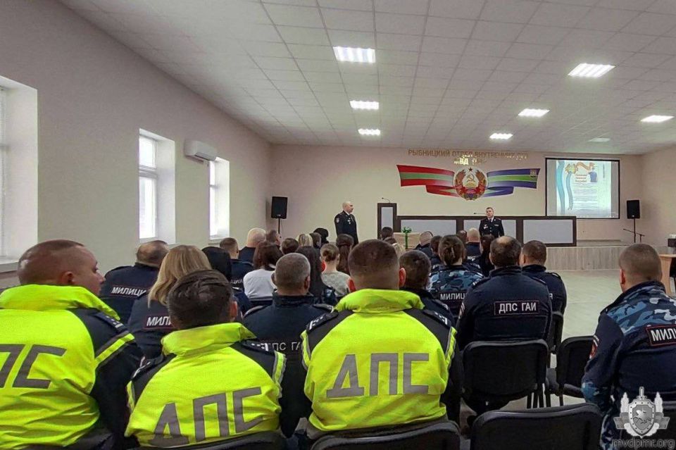 В Рыбницком ОВД провели на заслуженный отдых подполковника милиции Стан Станислава Васильевича