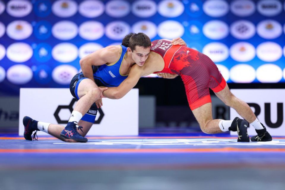 Борец вольного стиля Александр Гайдарлы - бронзовый призер чемпионата мира до 23 лет