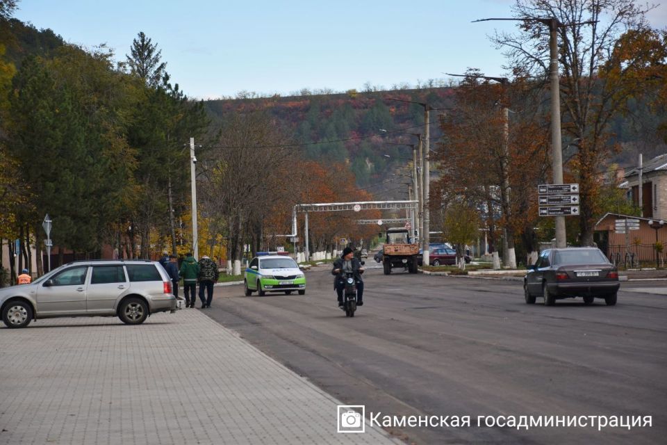 В Каменке открыт после ремонта центральный перекрёсток улиц Ленина и Кирова