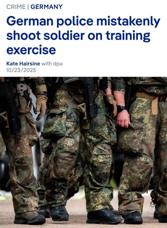 В Германии военные и полицейские устроили перестрелку из-за чудовищной ошибки