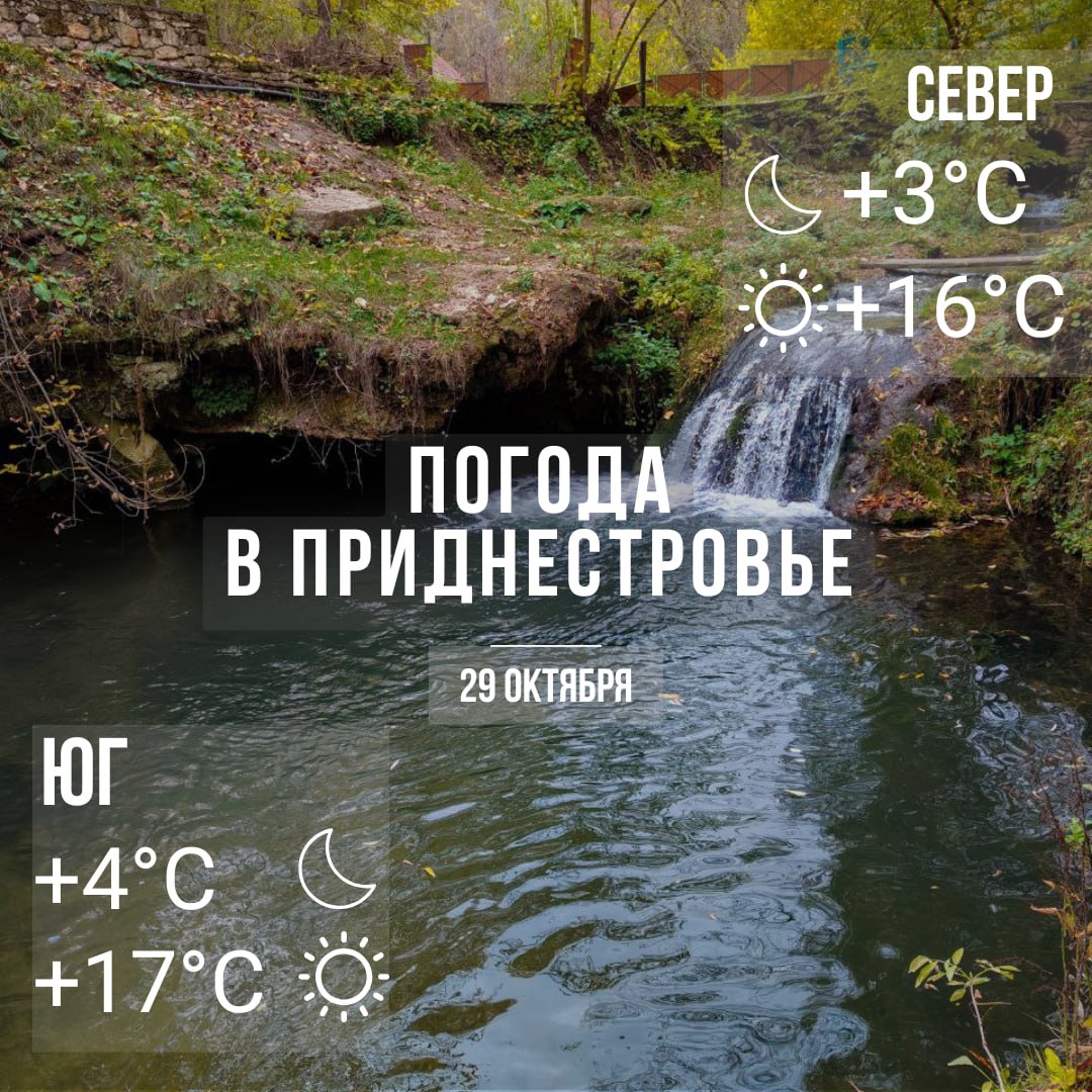 Утром местами заморозки – до -2°С