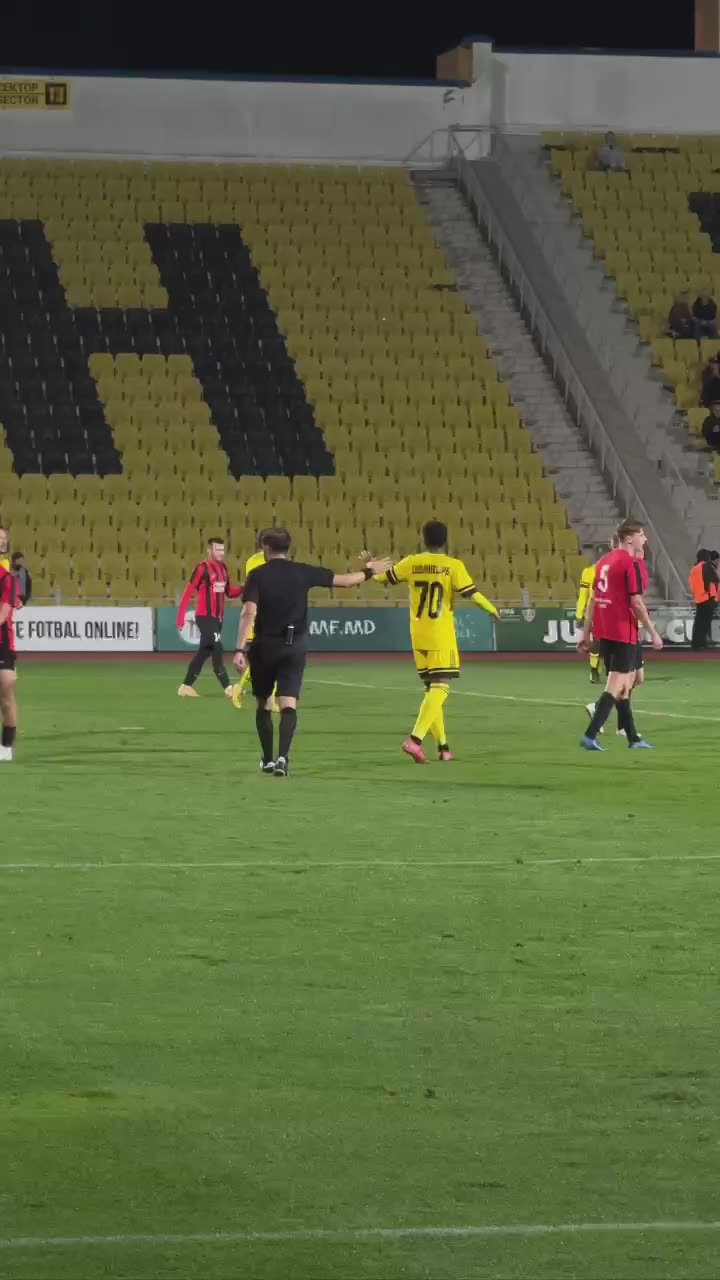 «Шериф» вышел в четвертьфинал Кубка Молдавии, разгромив «Унгены» (7:0)